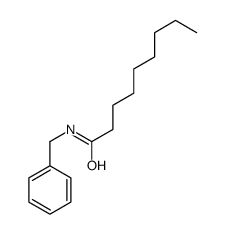 N-benzylnonanamide结构式