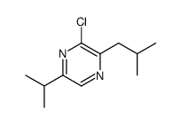 3-chloro-2-(2-methylpropyl)-5-propan-2-ylpyrazine Structure