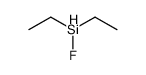 diethyl(fluoro)silane结构式