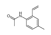 2-ethenyl-4-methylacetanilide Structure