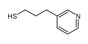 3-Pyridinepropanethiol Structure