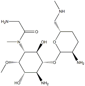 6'-epifortimicin A结构式