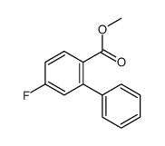 methyl 4-fluoro-2-phenylbenzoate结构式