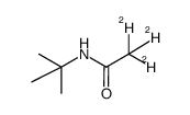 N-(tert-butyl)acetamide-2,2,2-d3 Structure