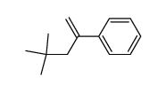 4,4-Dimethyl-2-phenyl-1-pentene结构式