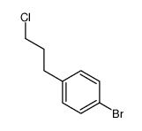 1-Bromo-4-(3-chloropropyl)benzene Structure