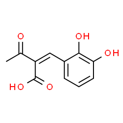 Butanoic acid, 2-[(2,3-dihydroxyphenyl)methylene]-3-oxo- (9CI) structure