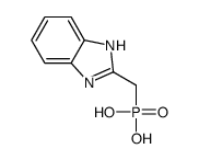 1H-benzimidazol-2-ylmethylphosphonic acid Structure