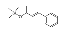 (E)-1-Phenyl-3-[(trimethylsilyl)oxy]-1-butene Structure