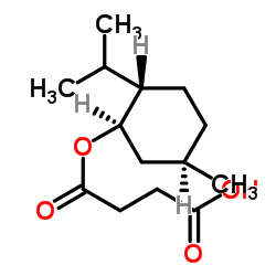 琥珀酸单薄荷酯结构式
