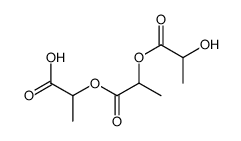 2-[2-(2-hydroxypropanoyloxy)propanoyloxy]propanoic acid结构式