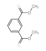 methoxy-(3-methoxycarbothioylphenyl)methanethione结构式
