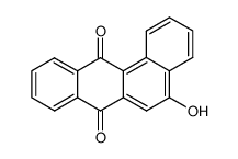 5-hydroxybenz[a]anthracene-7,12-dione结构式