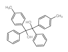 1,2-双(4-甲基苯基)-1,2-二苯基-1,2-乙二醇结构式