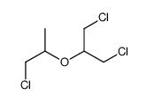 1,3-dichloro-2-(1-chloropropan-2-yloxy)propane结构式