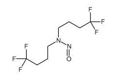 N,N-bis(4,4,4-trifluorobutyl)nitrous amide Structure
