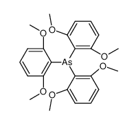 tris(2,6-dimethoxyphenyl)arsine Structure