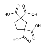 cyclopentane-1,1,3,3-tetracarboxylic acid结构式