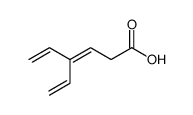 4-vinyl-hexa-3,5-dienoic acid Structure