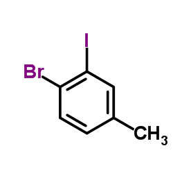 4-溴-3-碘甲苯结构式