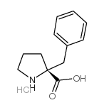 (R)-α-Benzyl-proline?HCl结构式