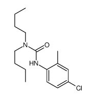 1,1-dibutyl-3-(4-chloro-2-methylphenyl)urea结构式