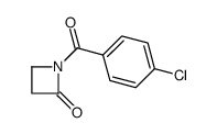 1-(4-chlorobenzoyl)azetidin-2-one结构式