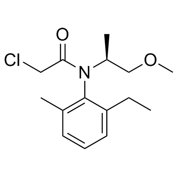 异丙甲草胺结构式