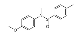 N-(4-methoxyphenyl)-N,4-dimethylbenzenesulfinamide Structure