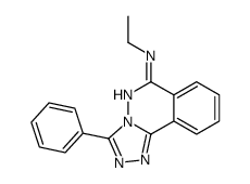 N-ethyl-3-phenyl-[1,2,4]triazolo[3,4-a]phthalazin-6-amine结构式