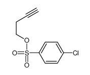 4-Chlorobenzenesulfonic acid but-3-ynyl ester Structure