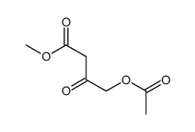 methyl 4-acetyloxy-3-oxobutanoate Structure
