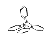 9,9-dimethyl-10,10-diphenyl-9,10-dihydro-10-plumba-9-silaanthracene结构式