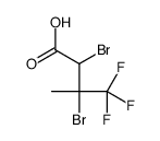 2,3-Dibromo-4,4,4-trifluoro-3-methylbutanoic acid结构式