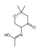 N-(6,6-dimethyl-4-oxooxan-3-yl)acetamide结构式
