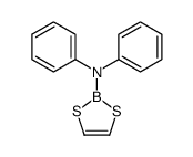 N,N-diphenyl-1,3,2-dithiaborol-2-amine结构式