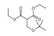 diethyl 2-[(2-methylpropan-2-yl)oxymethyl]propanedioate Structure