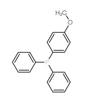 p-Anisyldiphenylphosphine, Structure