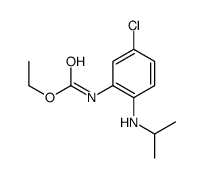 ethyl N-[5-chloro-2-(propan-2-ylamino)phenyl]carbamate Structure