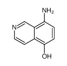 5-Isoquinolinol,8-amino-(9CI) structure