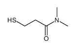 N,N-dimethyl-3-sulfanylpropanamide结构式