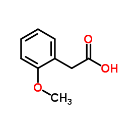 2-甲氧基苯乙酸结构式