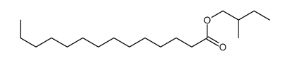 2-methyl butyl myristate structure
