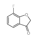 7-Fluorobenzofuran-3(2H)-one Structure