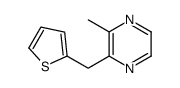 2-methyl(2-thienylmethyl)pyrazine Structure