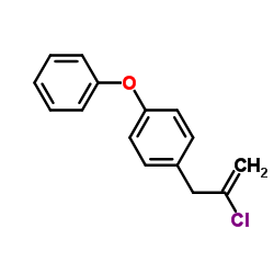 1-(2-Chloro-2-propen-1-yl)-4-phenoxybenzene Structure