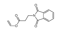ethenyl 3-(1,3-dioxoisoindol-2-yl)propanoate Structure