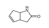 2-oxo-hexahydrocyclopenta-4-en(b)pyrrole Structure