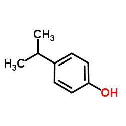4-异丙基苯酚结构式