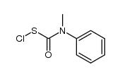(N-methyl-N-phenylcarbamoyl)sulfenyl chloride Structure